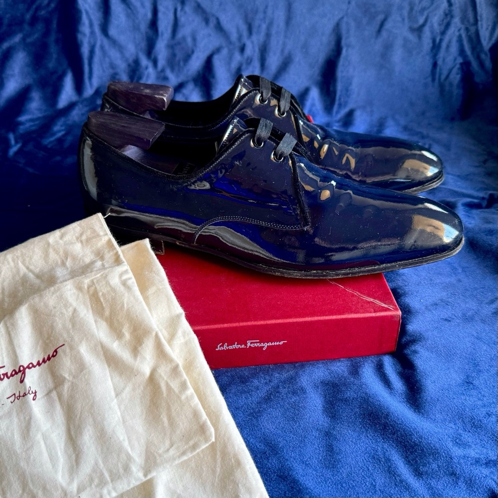 Salvatore Ferragamo Patent Leather Shoes